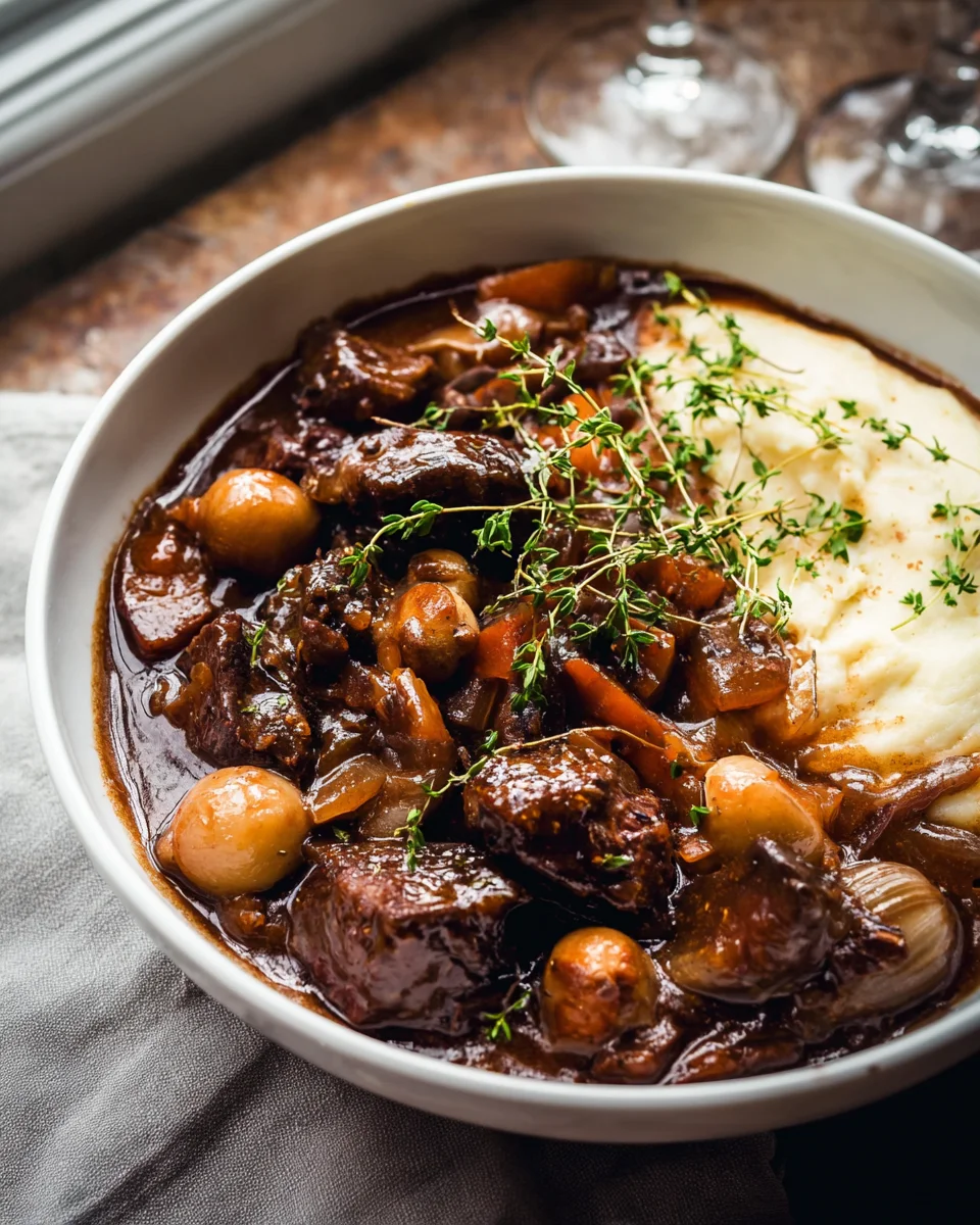 The Best Classic Beef Bourguignon: Rich, Tender & Savory