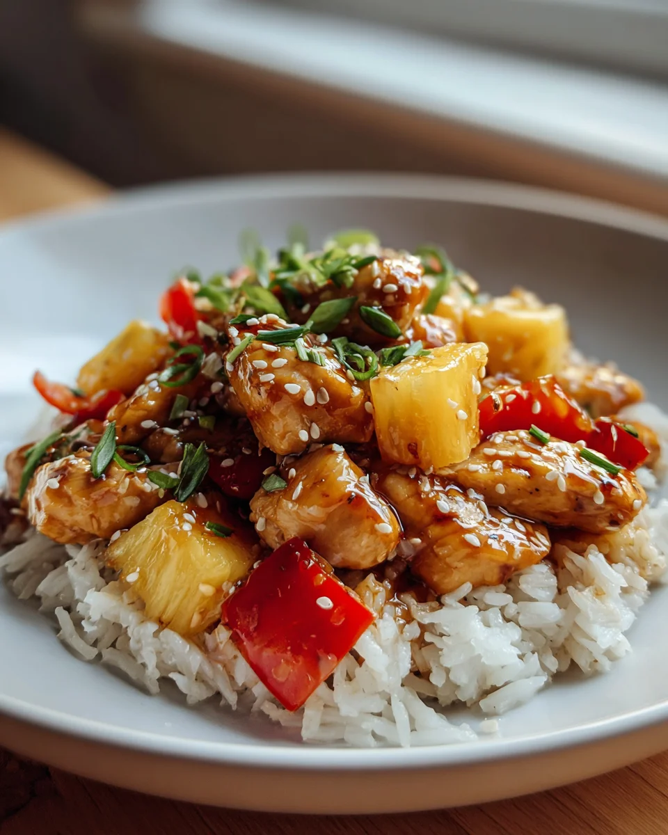 Delicious Pineapple Chicken and Rice Recipe for Easy Meals