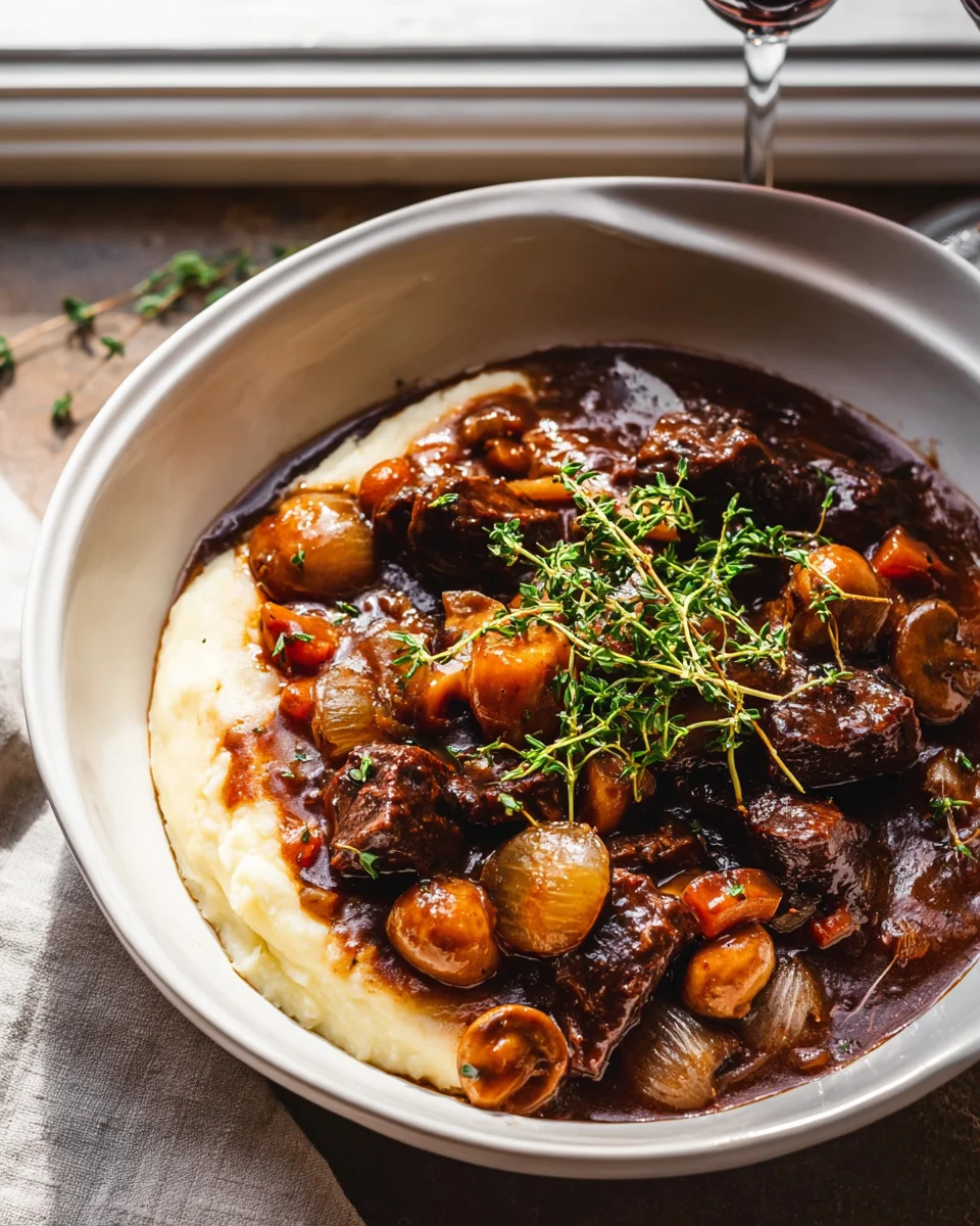The Best Classic Beef Bourguignon: Rich, Tender & Savory