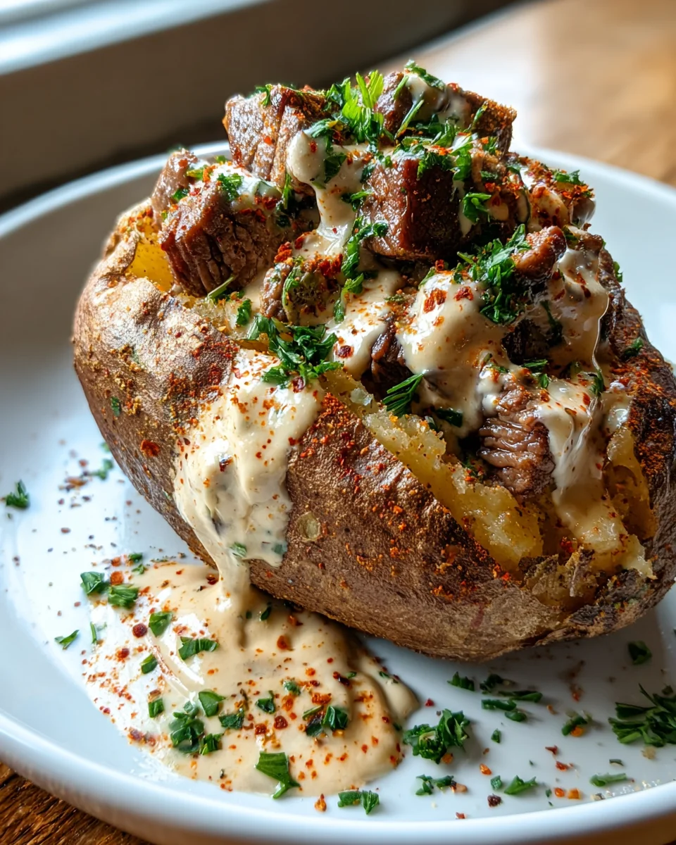 Loaded Steak Potato Recipe: Hearty & Delicious Dinner Idea