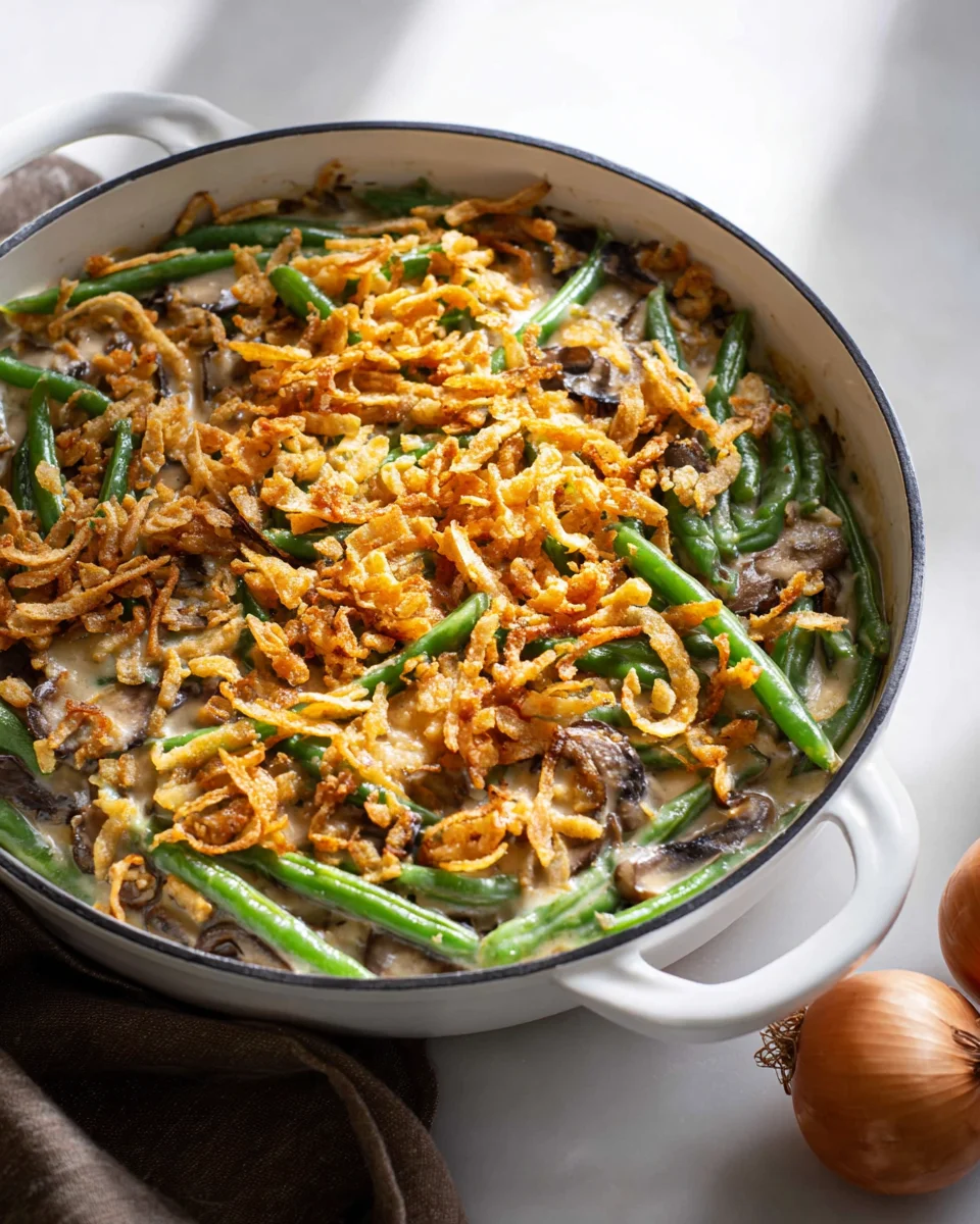 Vegan Green Bean Casserole: Your New Holiday Favorite!