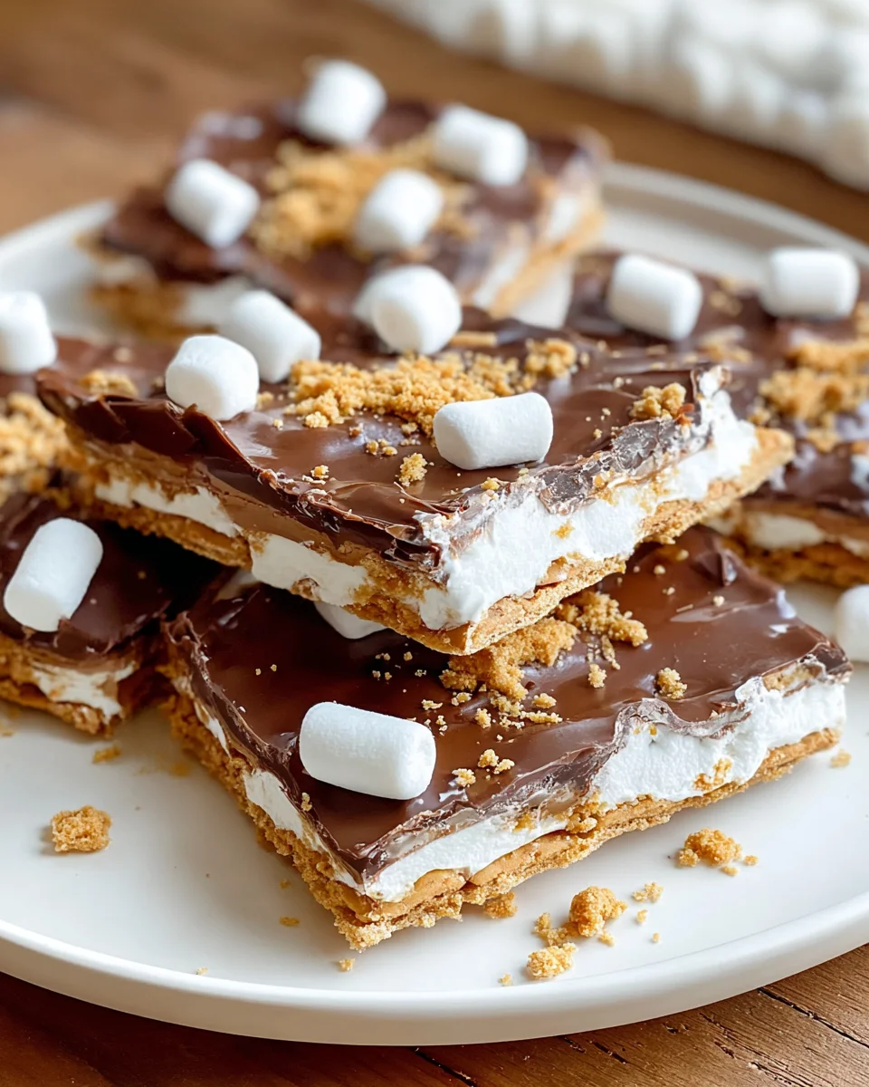 Irresistible Smores Bark Recipe For Sweet Nostalgia