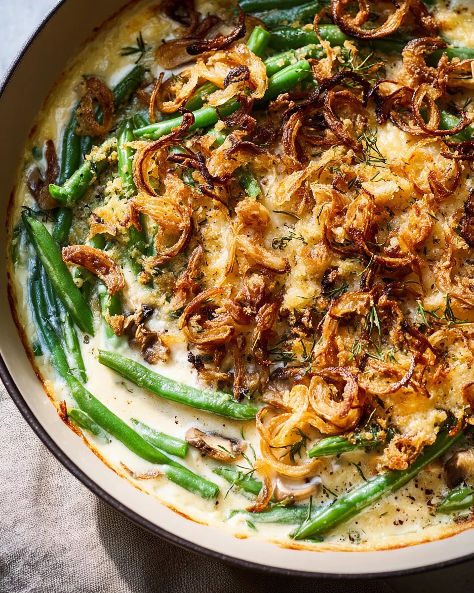 Green Bean Casserole From Scratch Recipe - Family Favorite!