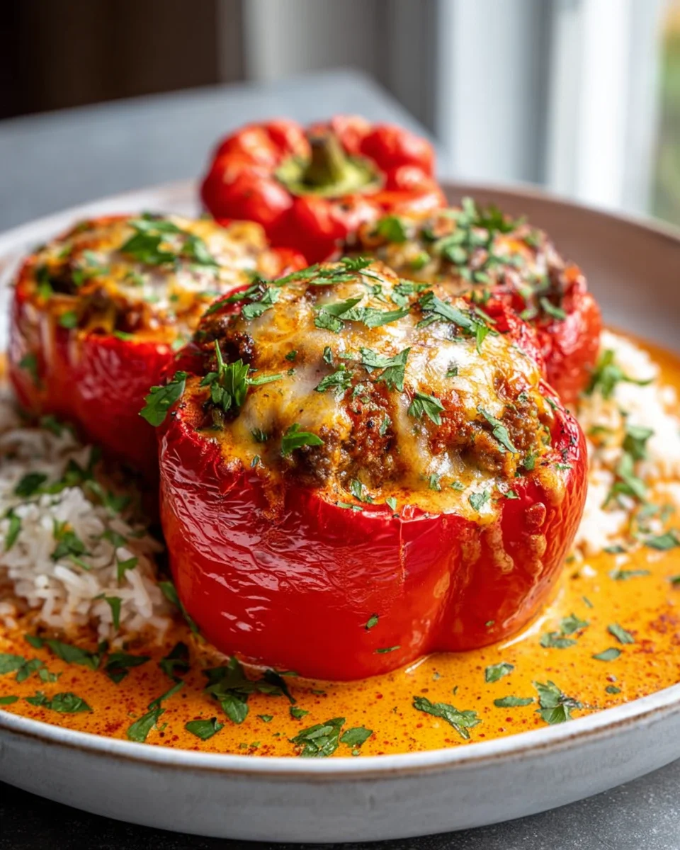 Deluxe Stuffed Peppers: The Secret to Non-Soggy Peppers!