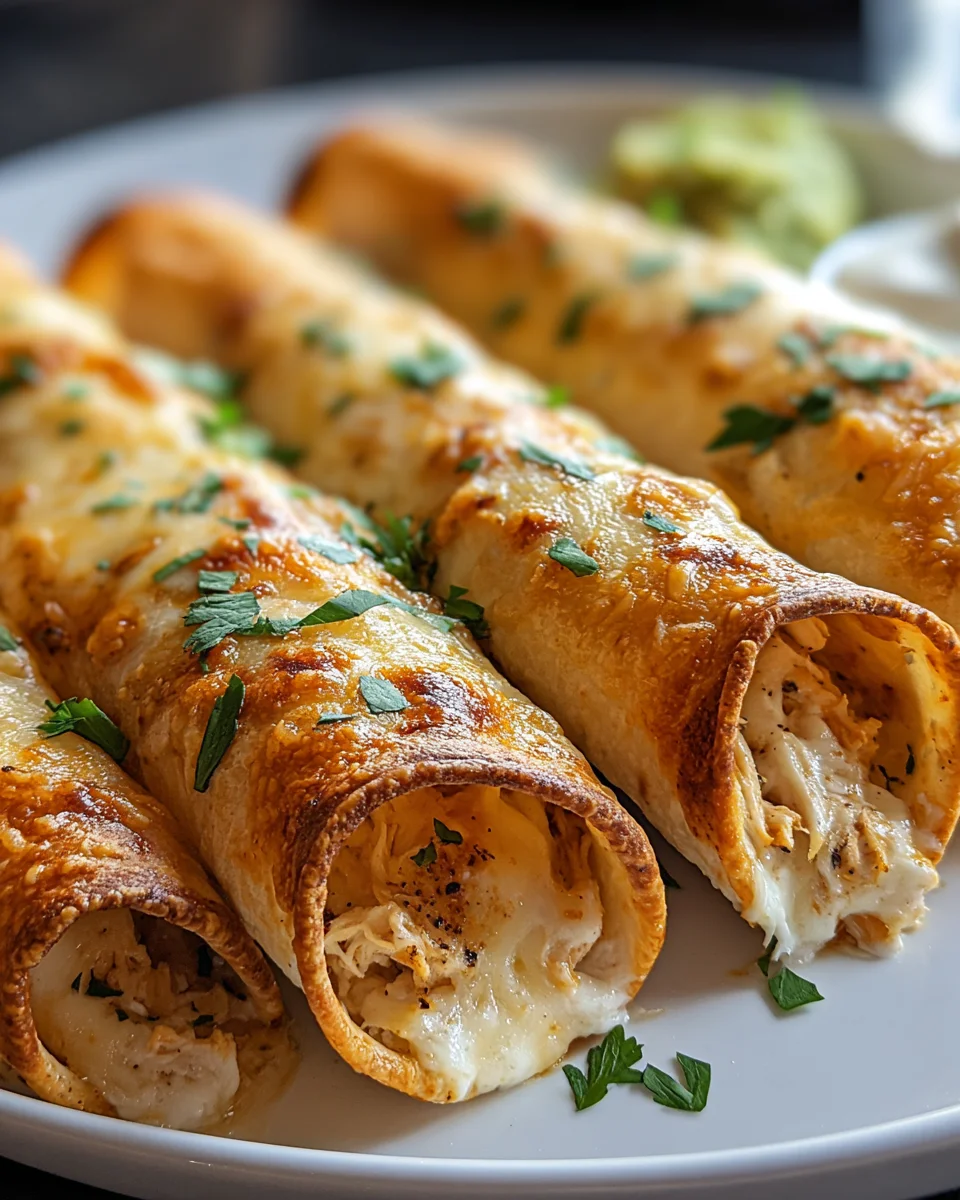Crispy Chicken Taquitos Recipe: Easy & Delicious Snack Idea!