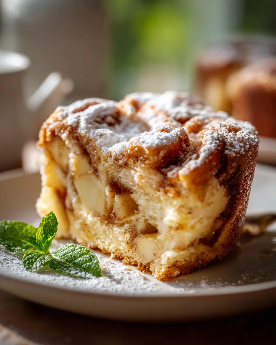Delicious Cinnamon Roll Apple Cake Recipe You’ll Love!