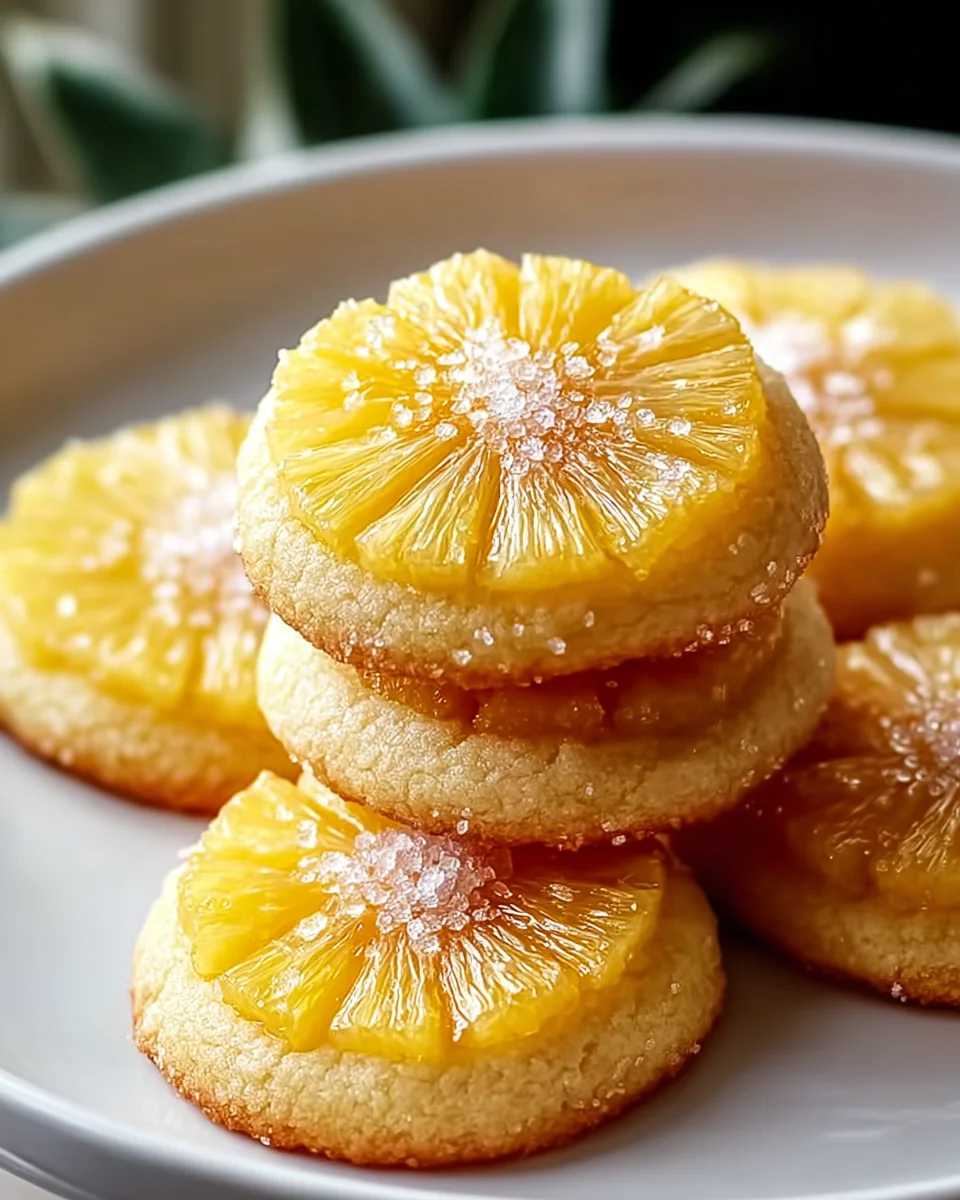 Delicious Pineapple Upside Sugar Cookies Recipe to Try Today!