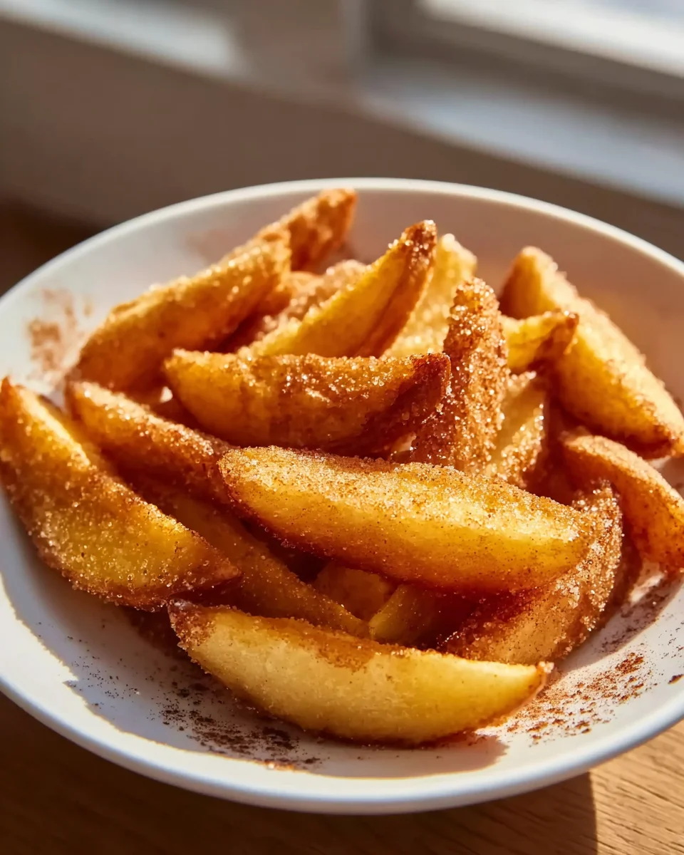 Crispy Air Fryer Apple Fries: A Sweet, Healthy Treat!