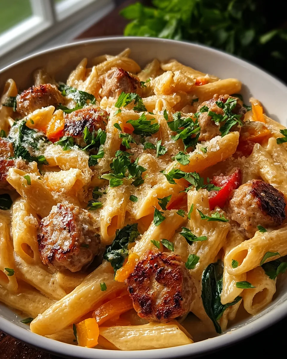 Cajun Beef Sausage Pasta: Easy & Flavorful Dinner!