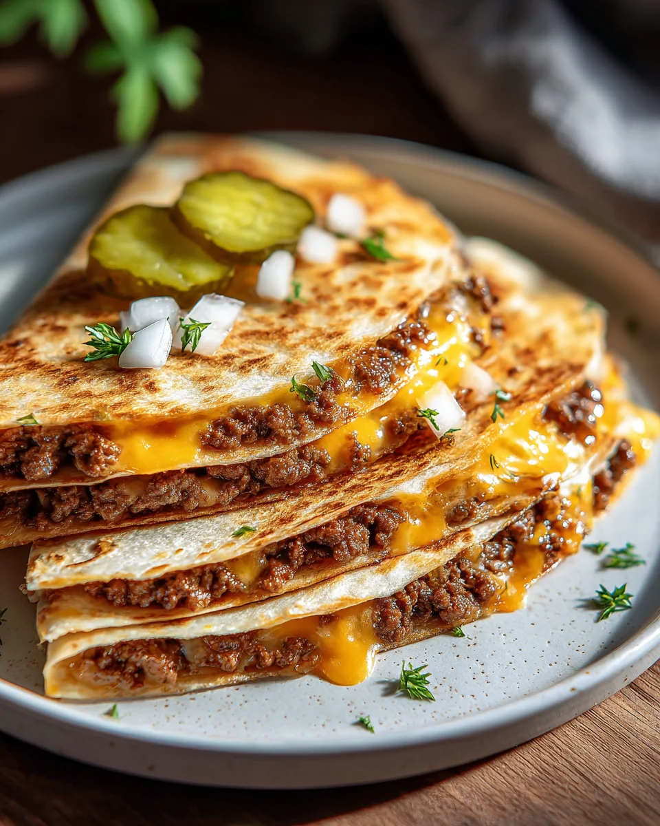 Smashburger Quesadillas: Ultimate Cheesy Beef Recipe!