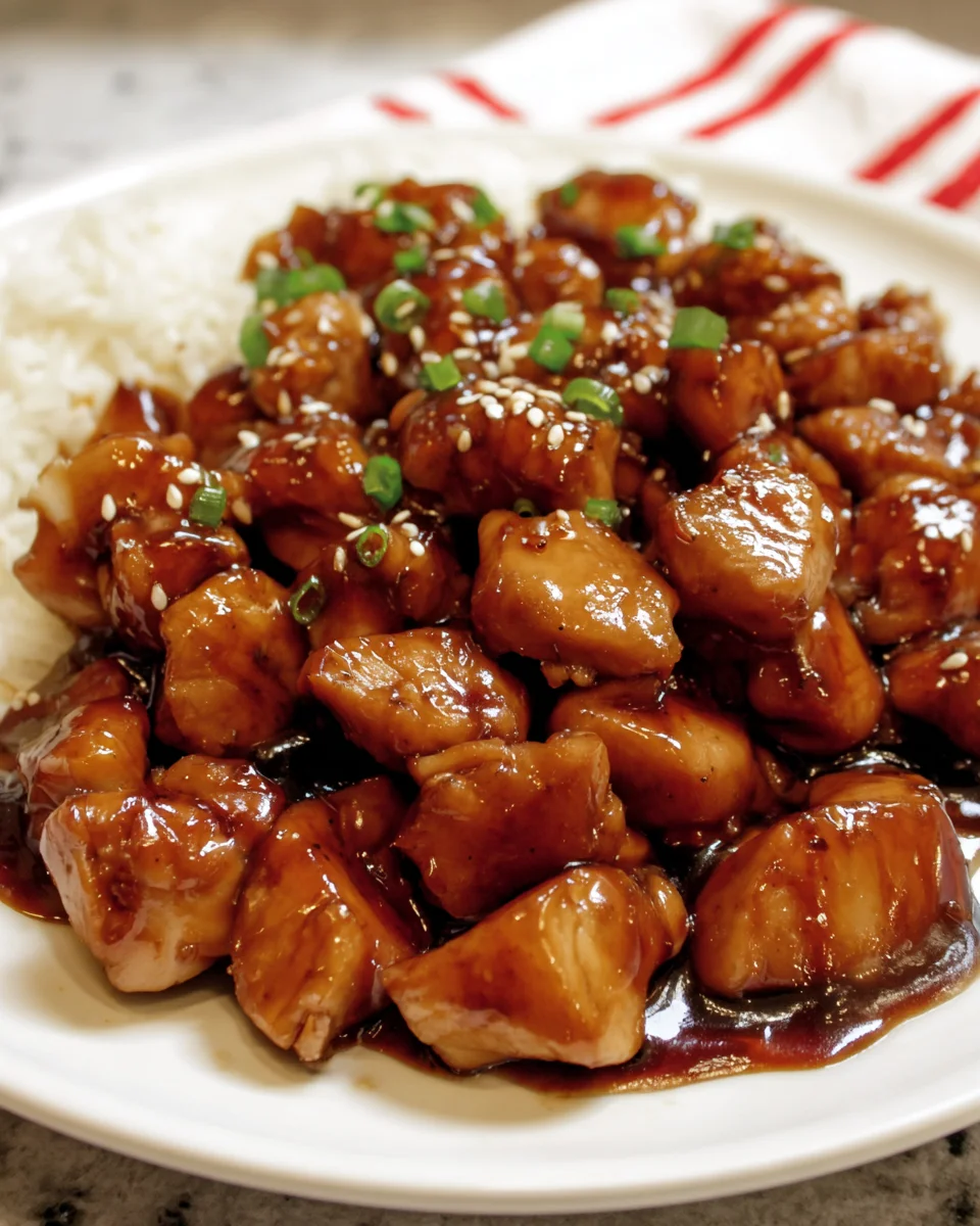 Crave Food Court Bourbon Extract Chicken? Make This Copycat!
