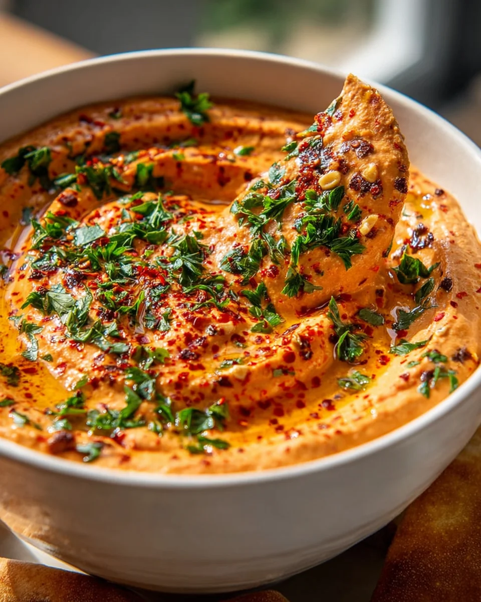 Creamy Red Pepper Walnut Dip: Secret for Silky Texture