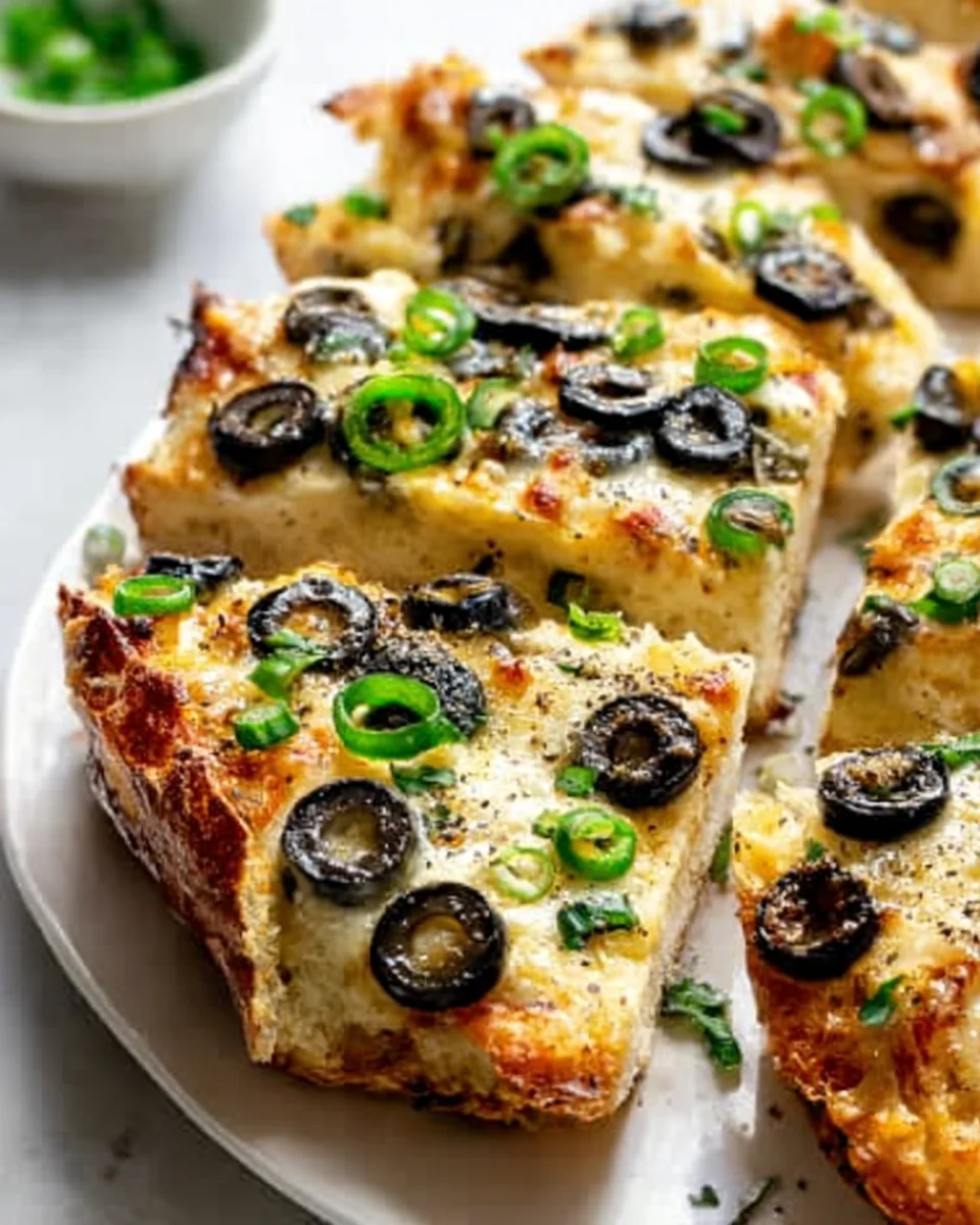 Olive Cheese Bread: Easy, Cheesy, Irresistible!