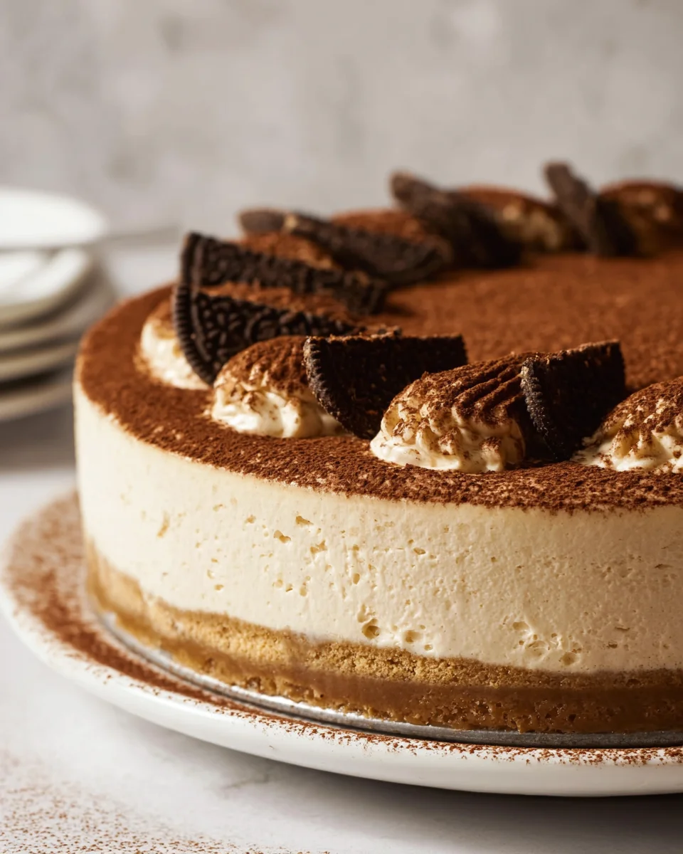 Indulge in Tiramisu Cold Brew Coffee Cheesecake Delight