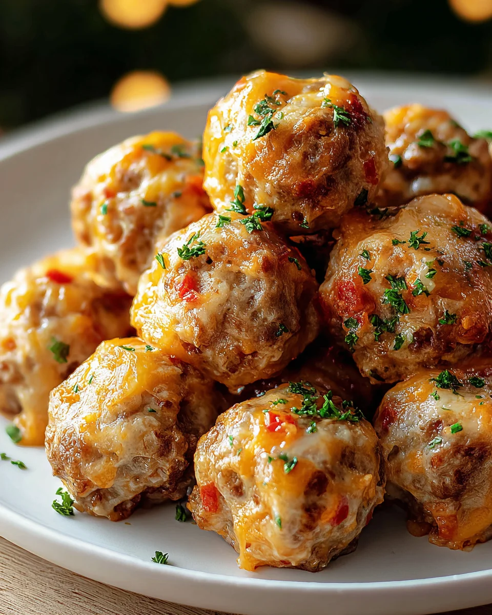 Delicious Rotel Sausage Balls with Beef – Easy Recipe!