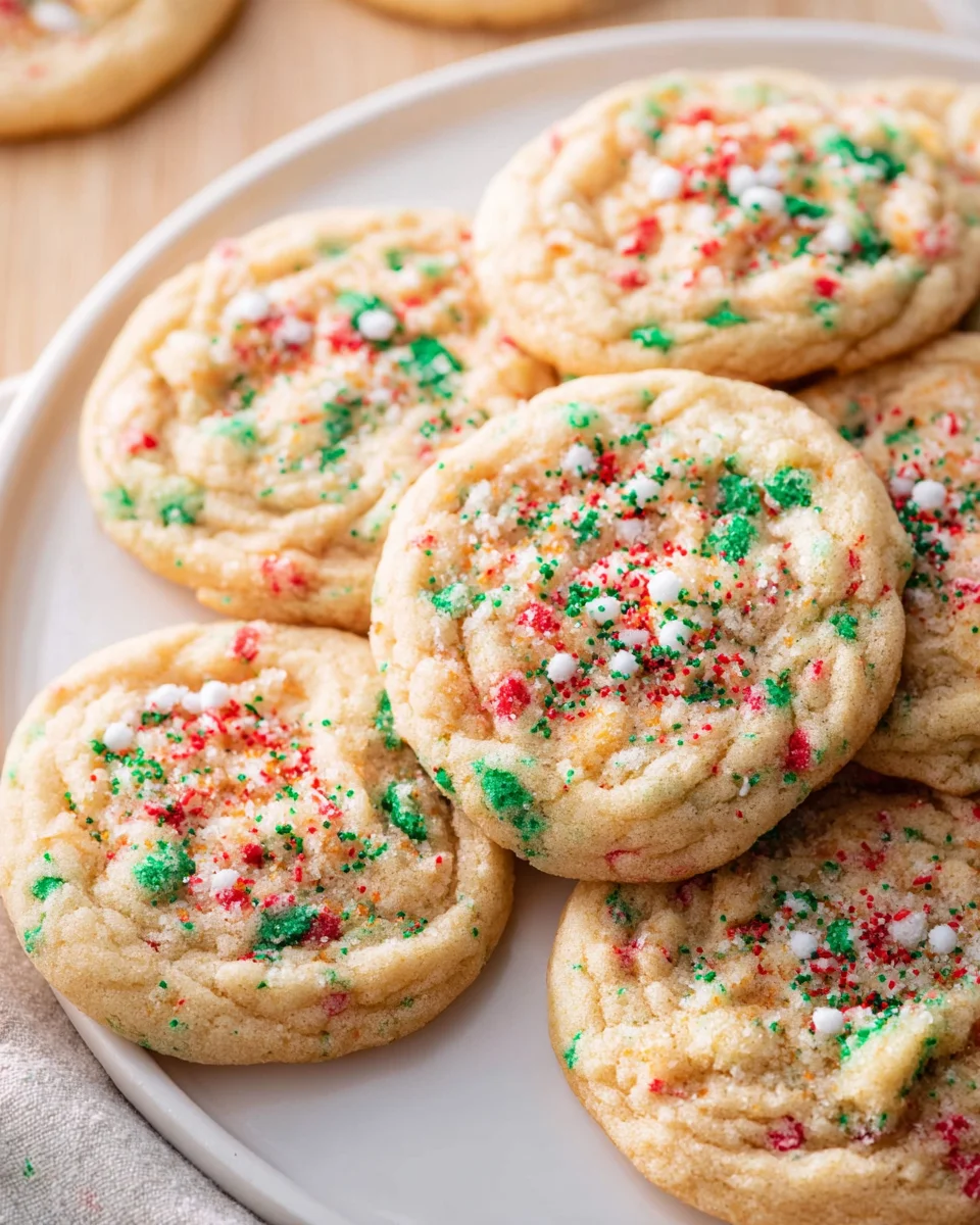 Delicious Christmas Sprinkle Cookies Recipe for Festive Fun!