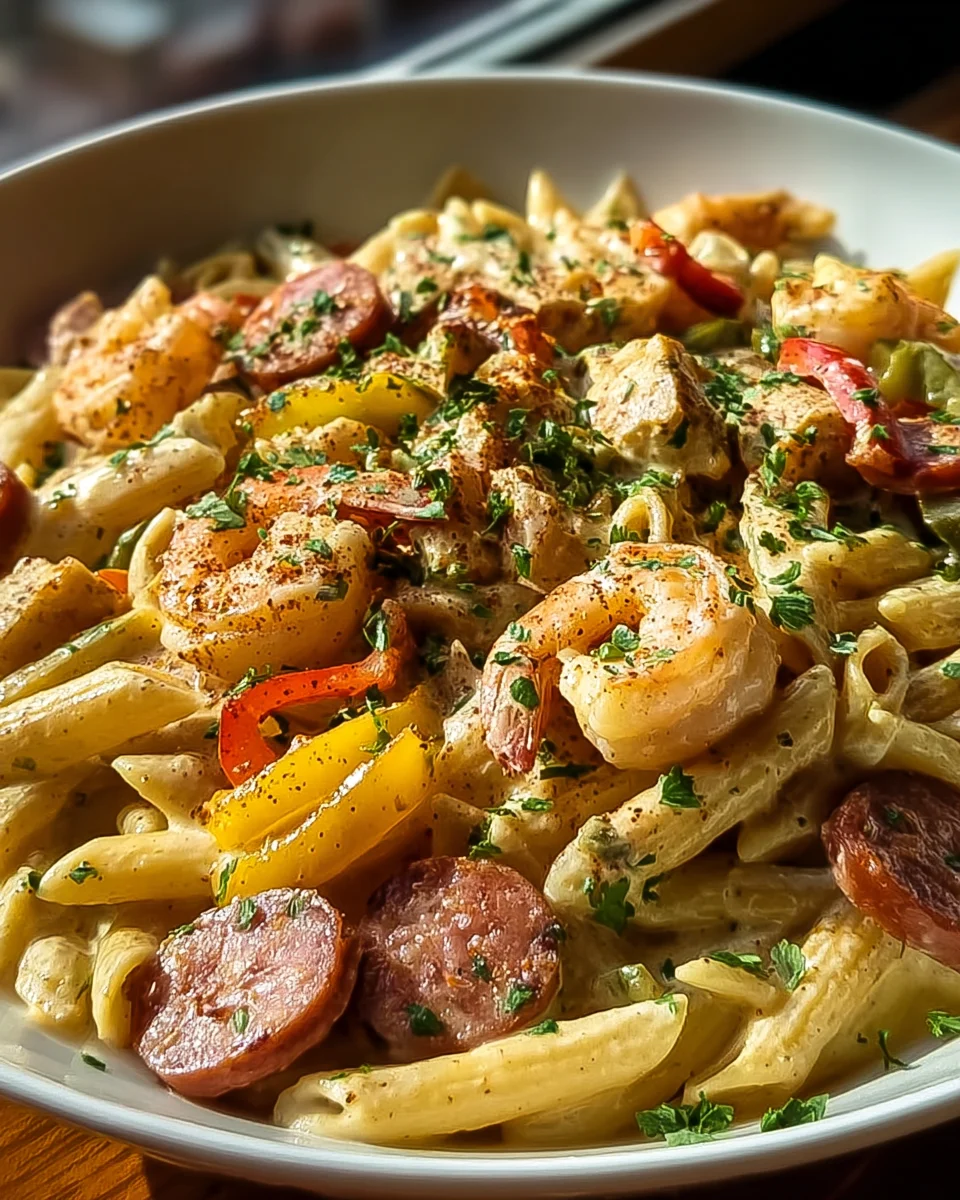 Delicious Pappadeaux Mardi Gras Pasta Recipe with Beef Twist