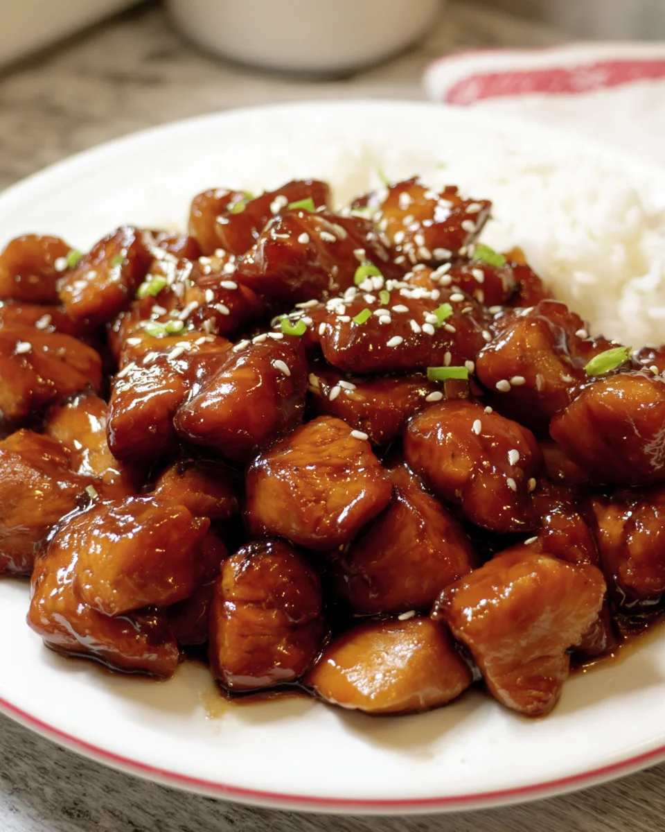 Crave Food Court Bourbon Extract Chicken? Make This Copycat!