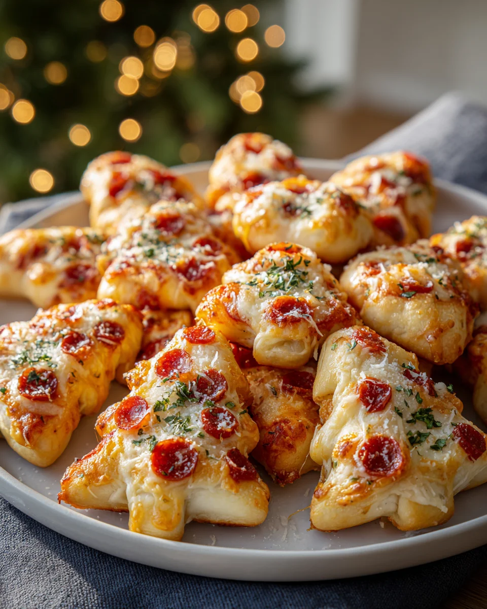 Delicious Christmas Pizza Bites Recipe for Festive Snacking