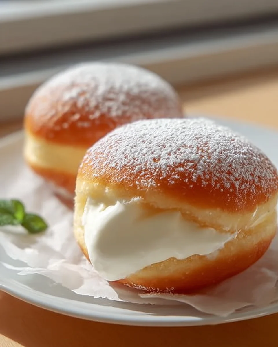 Delicious Korean Milk Cream Donut Recipe You Must Try!