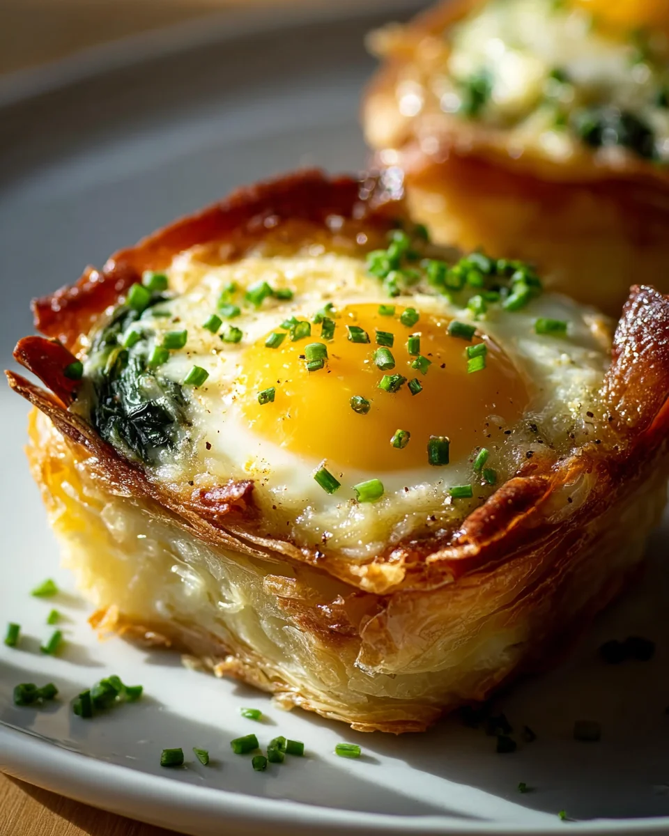 Baked Eggs Napoleon: Delicious & Easy Brunch Recipe