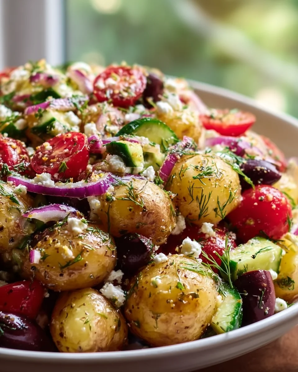 Delicious Greek Potato Salad Recipe for a Fresh Twist