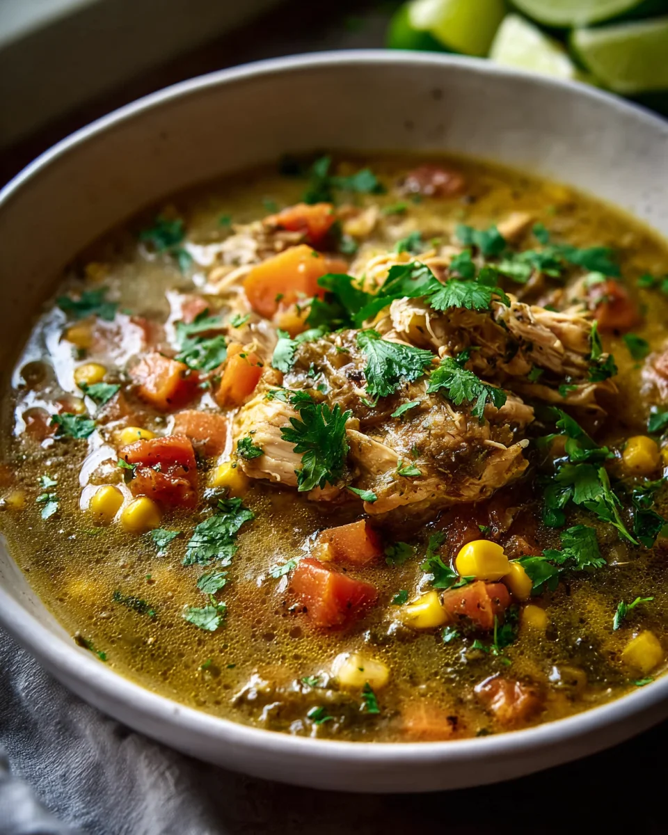 Delicious Green Chile Chicken Stew Recipe for Cozy Nights