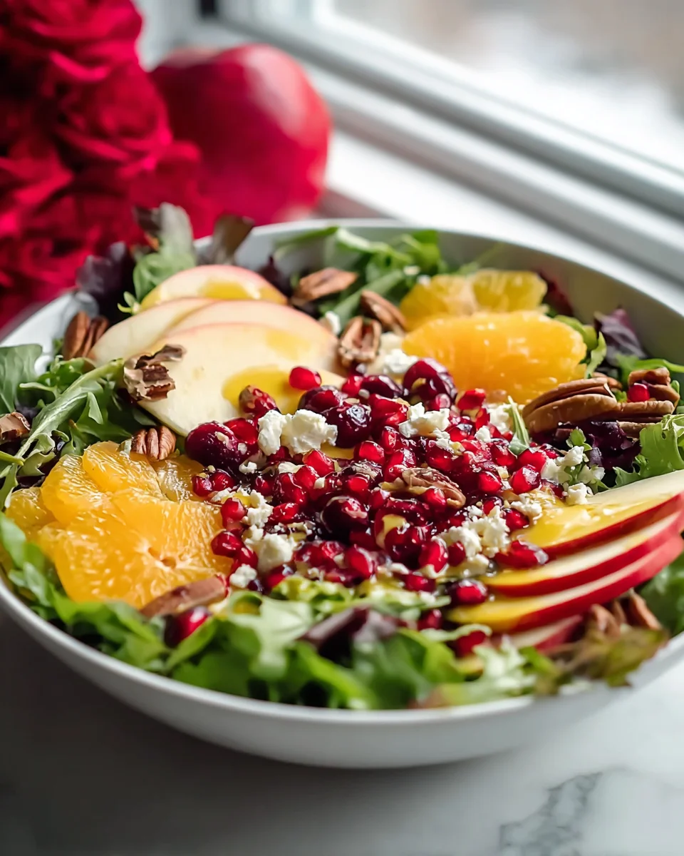 Sweet Christmas Apple Salad: Festive, Easy & Delicious!