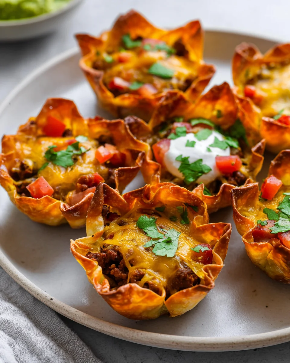 Delicious Easy Taco Cups Recipe for Quick Family Meals