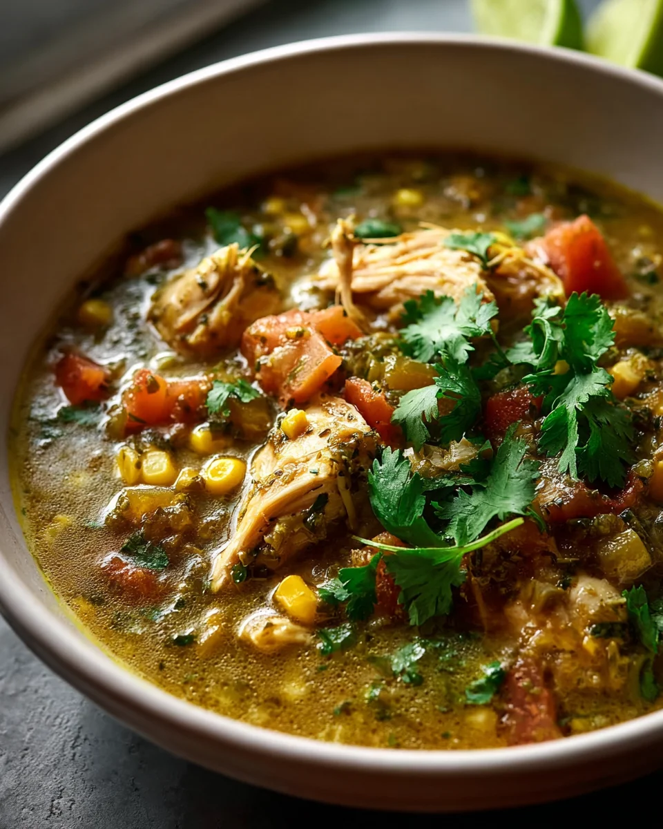 Delicious Green Chile Chicken Stew Recipe for Cozy Nights