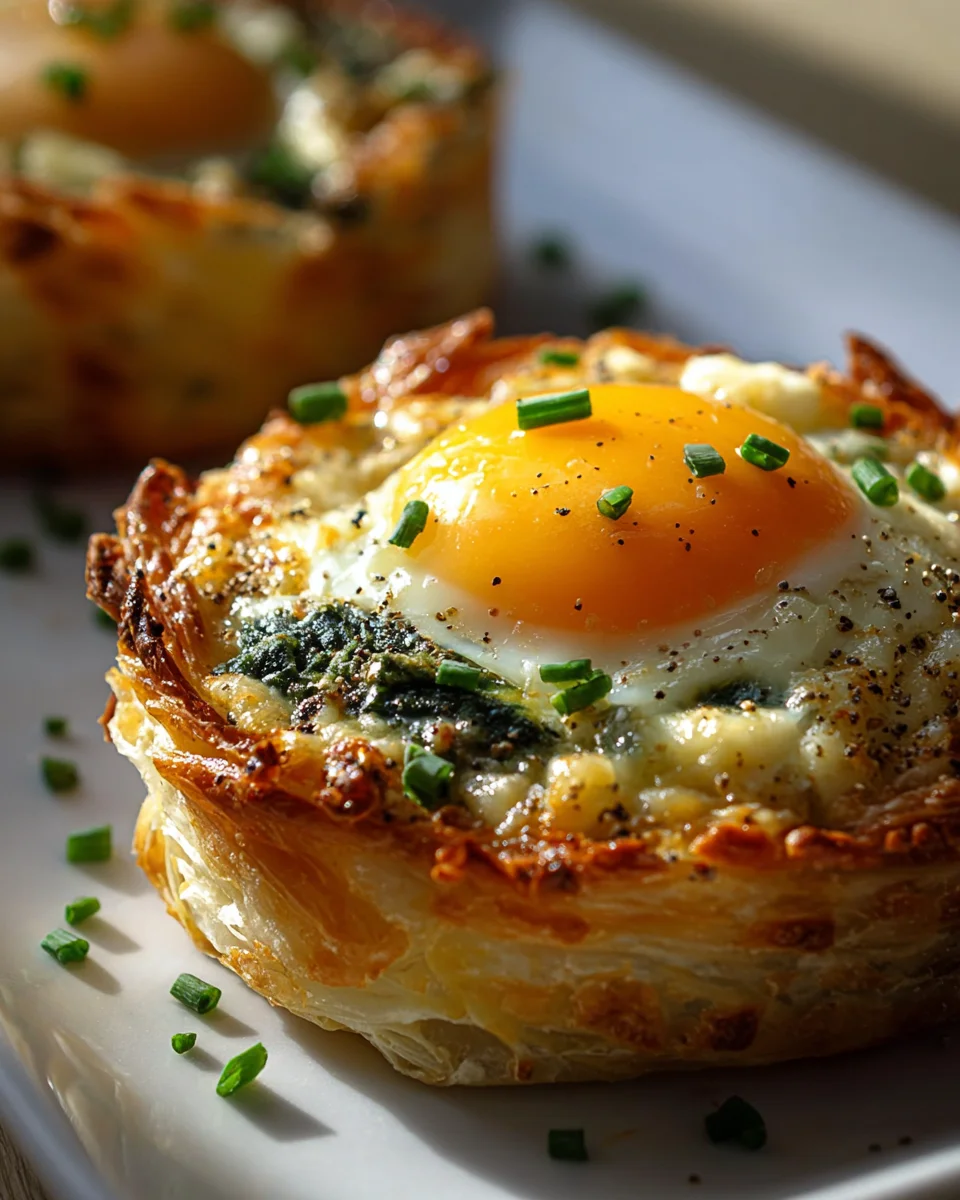 Baked Eggs Napoleon: Easy, Delicious Brunch Idea!