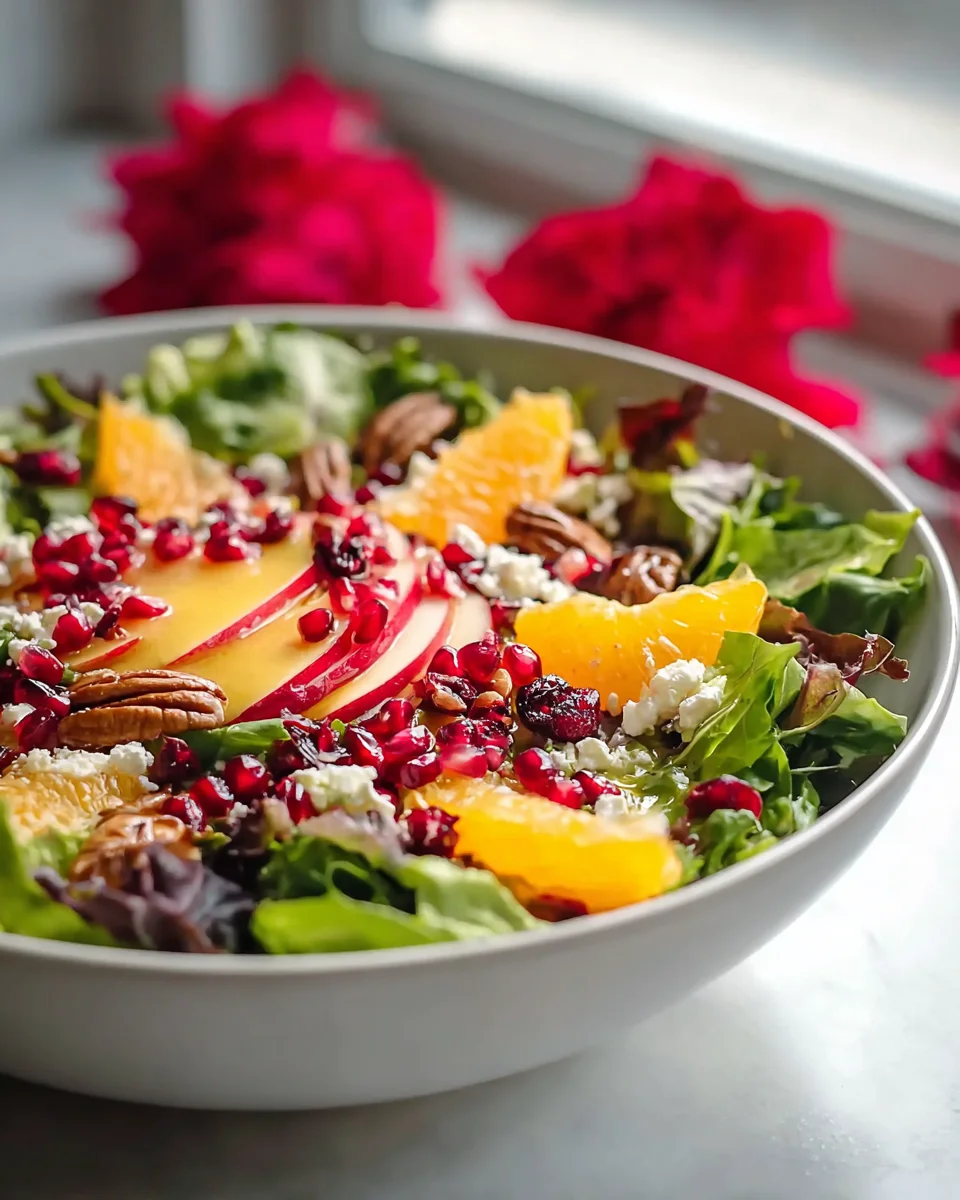 Sweet Christmas Apple Salad: Festive, Easy & Delicious!