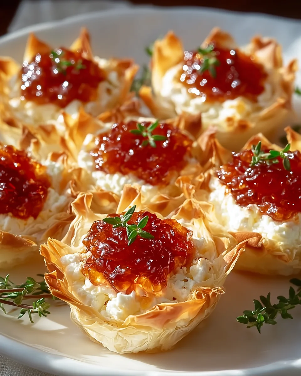 Quick Pepper Jelly Cream Cheese Dip & Bites Appetizer