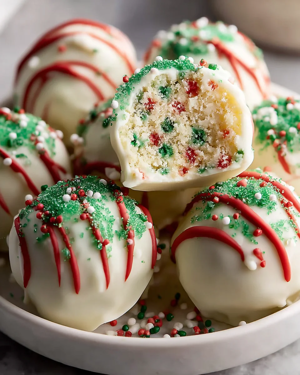 Delicious Christmas Tree Cake Truffles Recipe for the Holidays