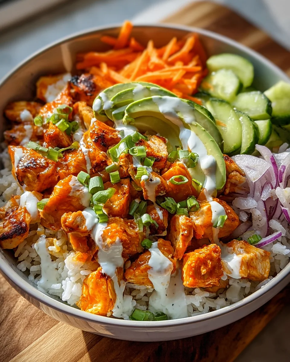 Buffalo Chicken Bowl: Spicy, Easy Weeknight Dinner!