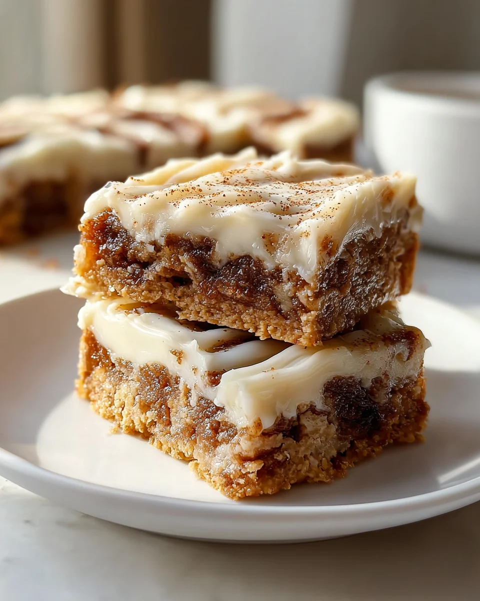 Best Cinnamon Roll Bliss Bars Recipe – Simply Divine Taste