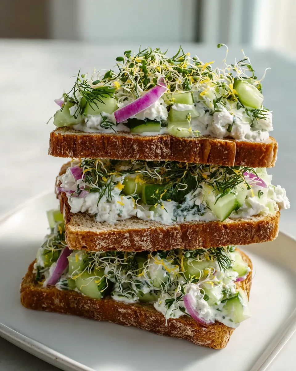 Delicious Easy Cucumber Salad Sandwiches Recipe to Try!