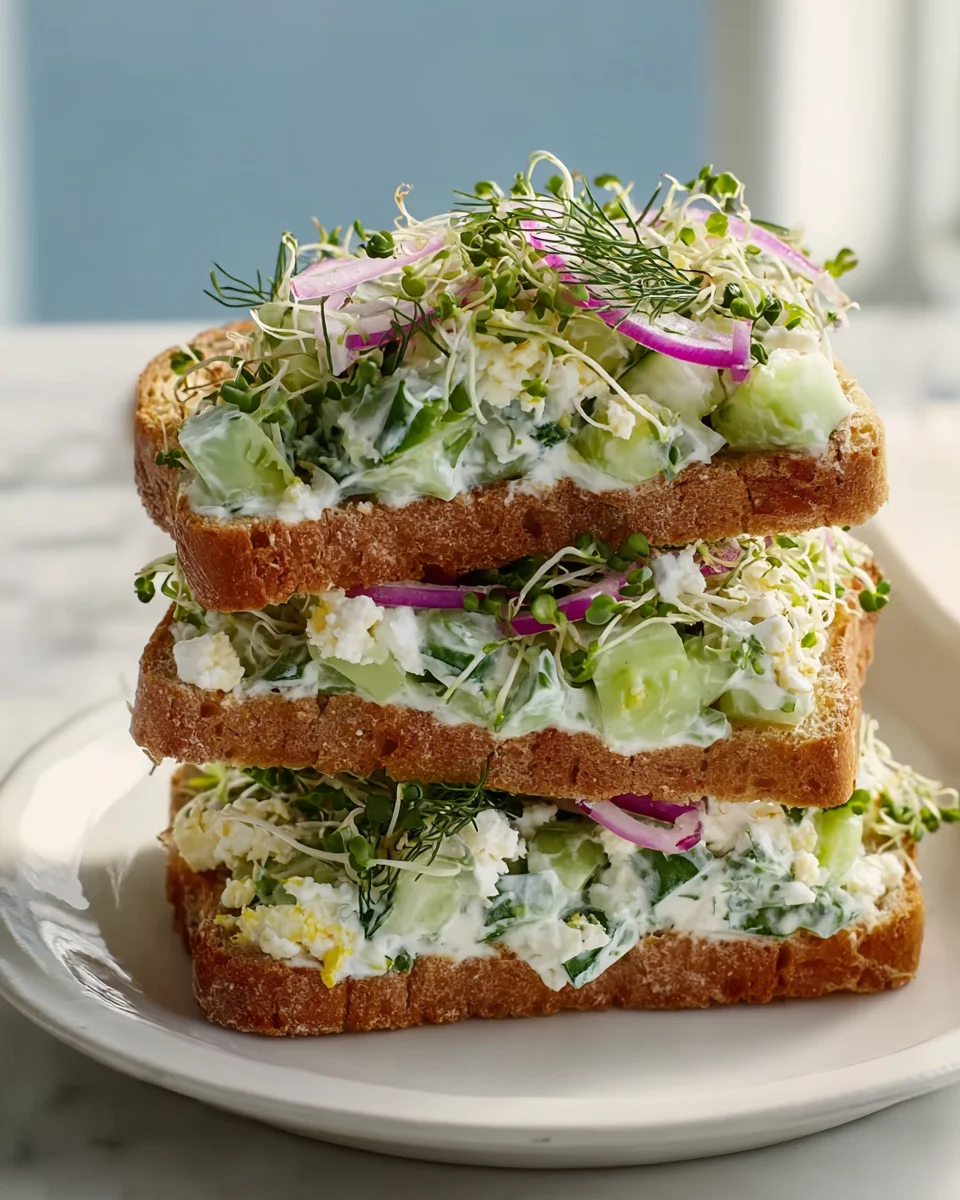 Best Easy Cucumber Salad Sandwiches for a Light Lunch