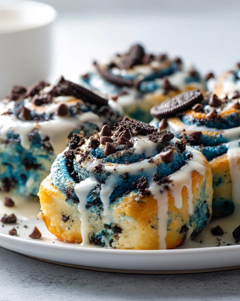 Best Cookie Monster Cinnamon Rolls: Sweet & Gooey Treats