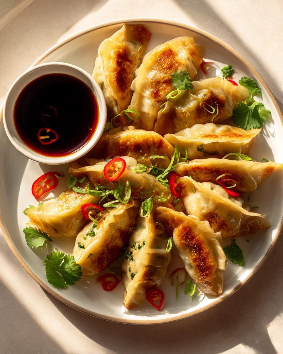 Savory Chicken & Cabbage Potstickers: A Must-Try Recipe!