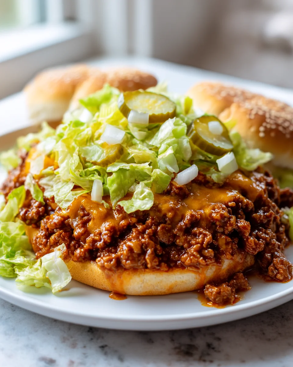 Craving Big Mac? Try Our Sloppy Joe Skillet (Beef!)