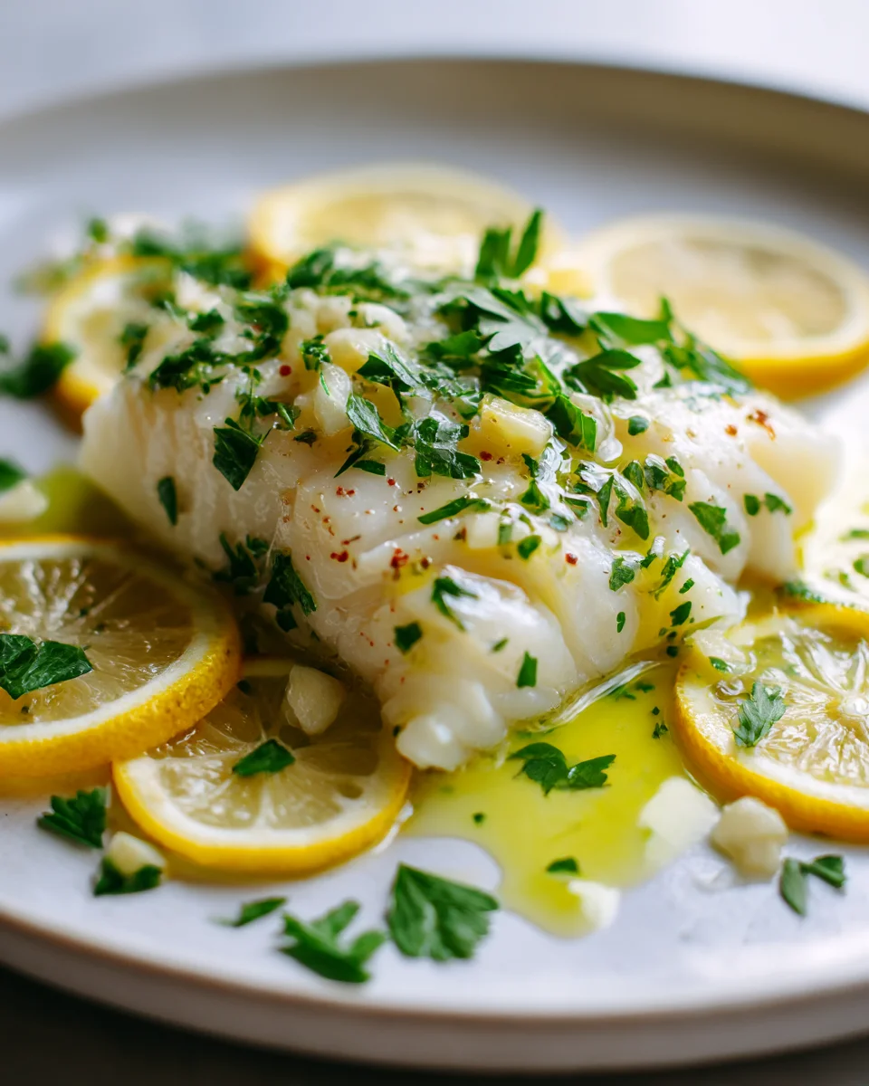 Gluten-Free Mediterranean Cod: Lemon Garlic Baked Perfection
