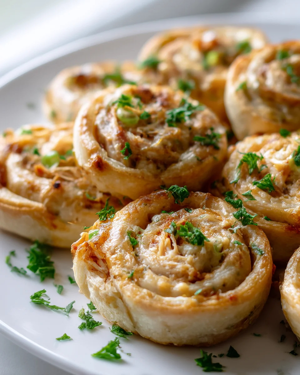 Savory Baked Crab Crescent Roll Pinwheels for Any Party