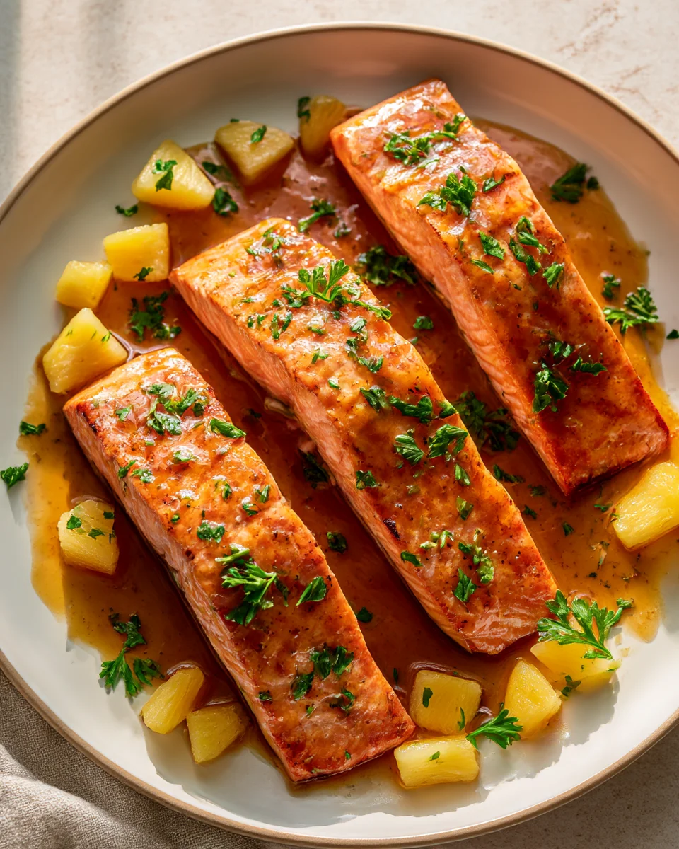 Delicious Pineapple Glazed Salmon Recipe You’ll Love!