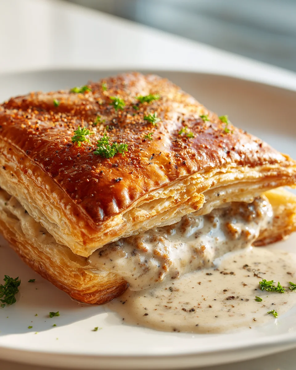 Beef Gravy Savory Pop Tarts: Southern Comfort Bites