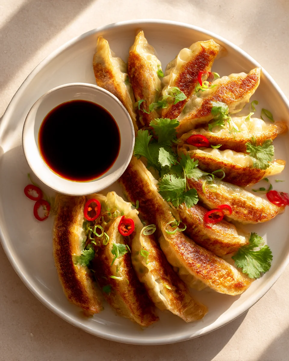 Savory Chicken & Cabbage Potstickers: A Must-Try Recipe!