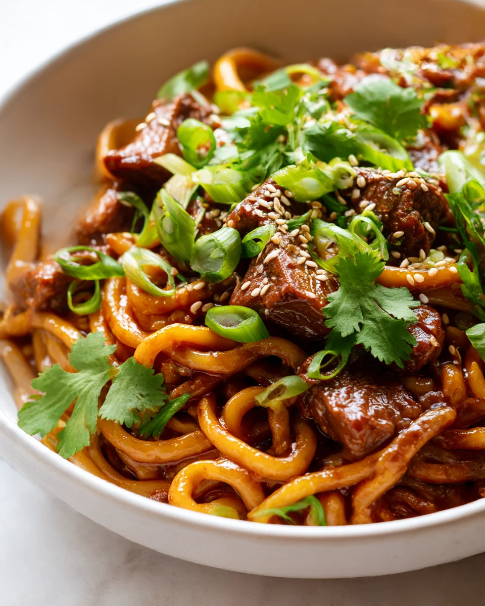 Incredible Korean Beef Noodles: Ultimate Flavor Recipe!