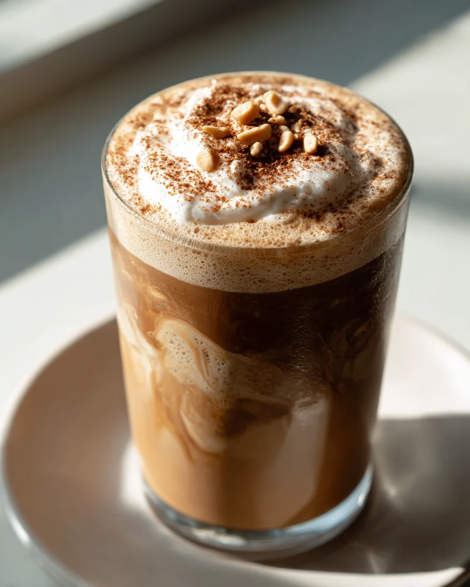 Peanut Butter Mocha Frappuccino Recipe - Rich & Creamy
