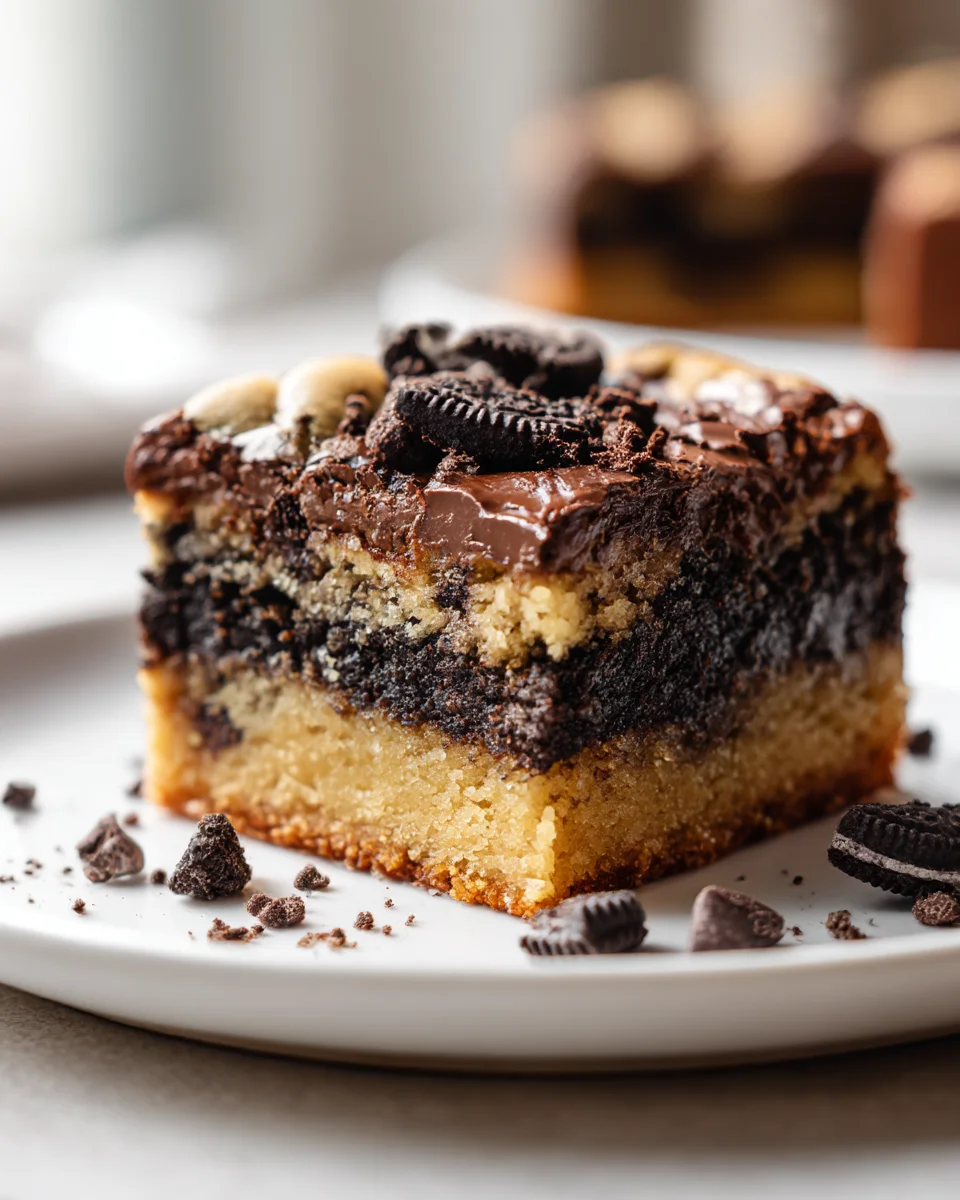 Slutty Brownies Cookie Dough: Ultimate Decadent Dessert