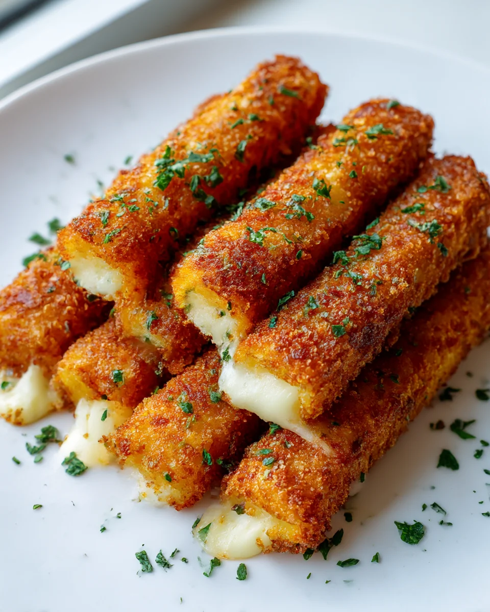Crispy Potato Cheese Sticks: A Delicious Homemade Snack!